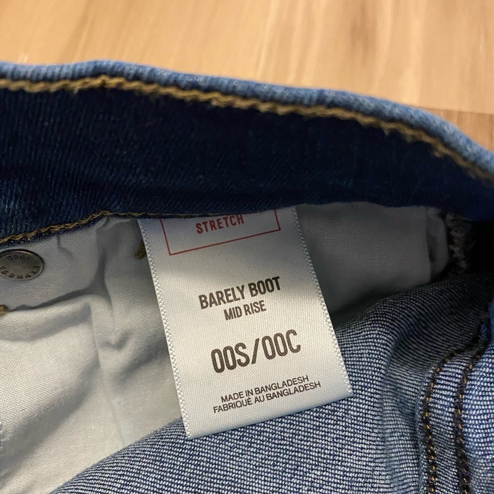 Express jeans size 00